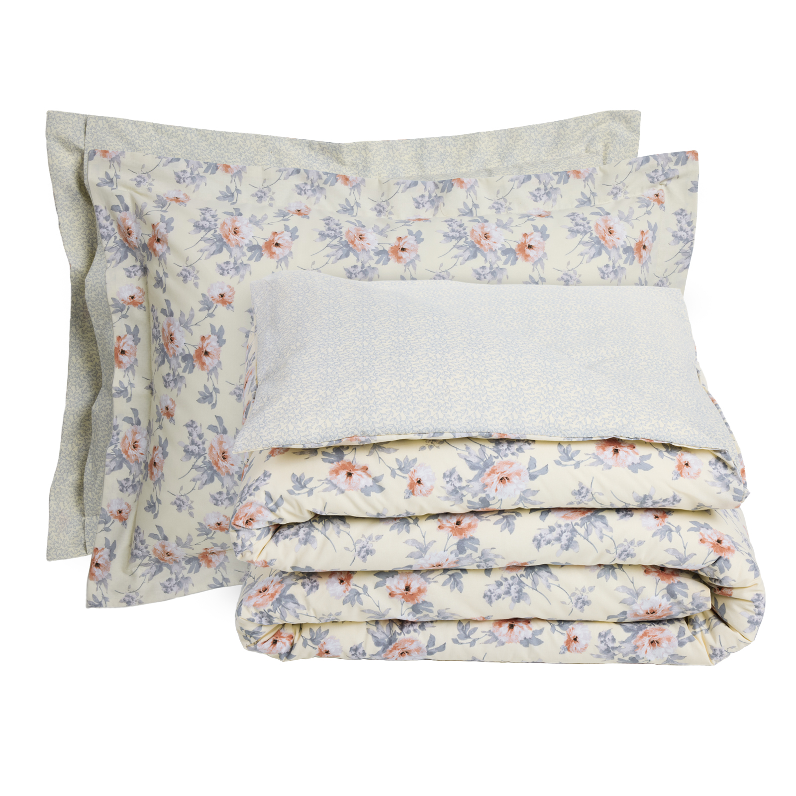 DAS HOME ΣΕΤ ΣΕΝΤΟΝΙΑ ΥΠΕΡΔΙΠΛΑ ΜΕ ΛΑΣΤΙΧΟ CASUAL 5442 GREY, IVORY