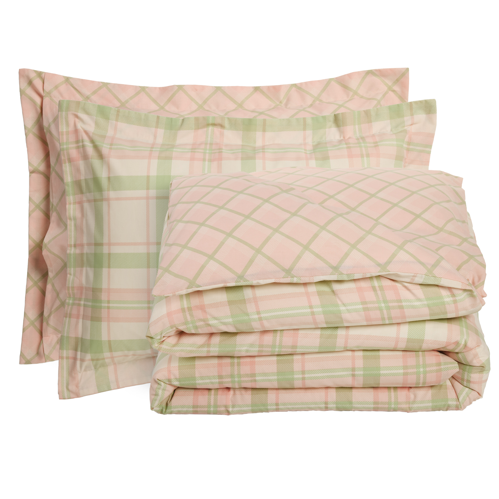 DAS HOME ΣΕΤ ΣΕΝΤΟΝΙΑ ΥΠΕΡΔΙΠΛΑ ΜΕ ΛΑΣΤΙΧΟ CASUAL 5443 MINT, PINK