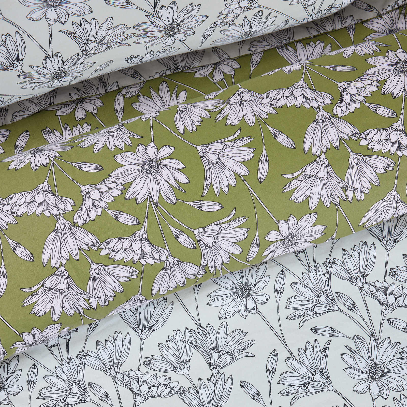 DAS HOME ΣΕΤ ΣΕΝΤΟΝΙΑ ΜΟΝΑ HAPPY 9670 IVORY, OLIVE