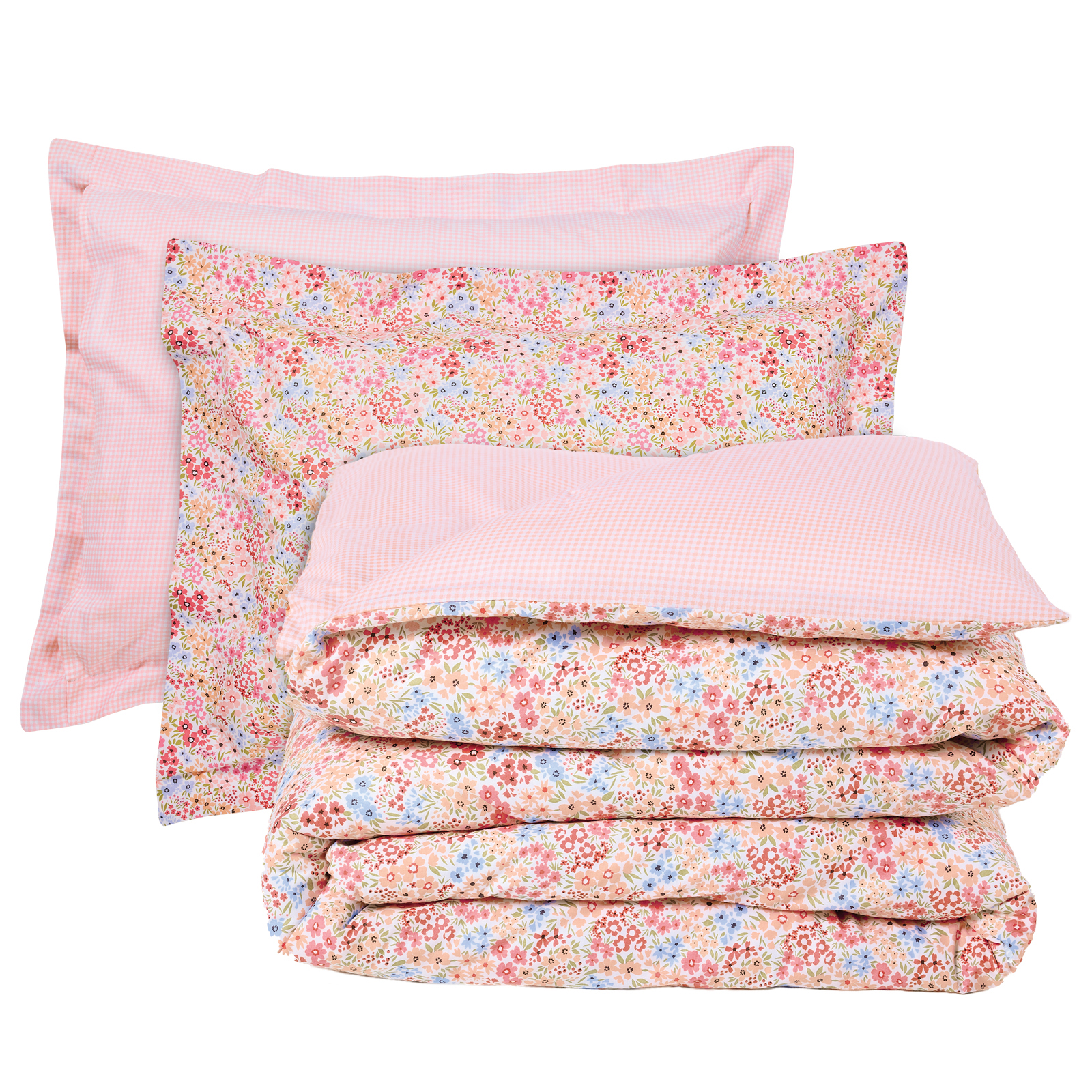 DAS HOME ΣΕΤ ΣΕΝΤΟΝΙΑ ΜΟΝΑ HAPPY 9671 PINK, SALMON