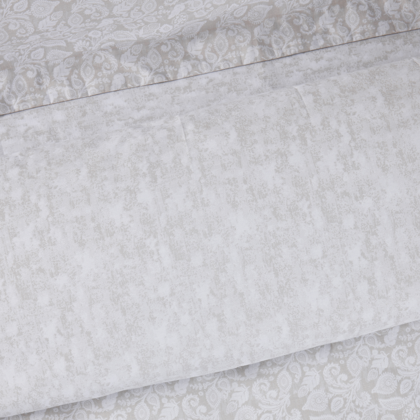 DAS HOME ΣΕΤ ΣΕΝΤΟΝΙΑ ΜΟΝΑ HAPPY 9678 TAUPE, WHITE