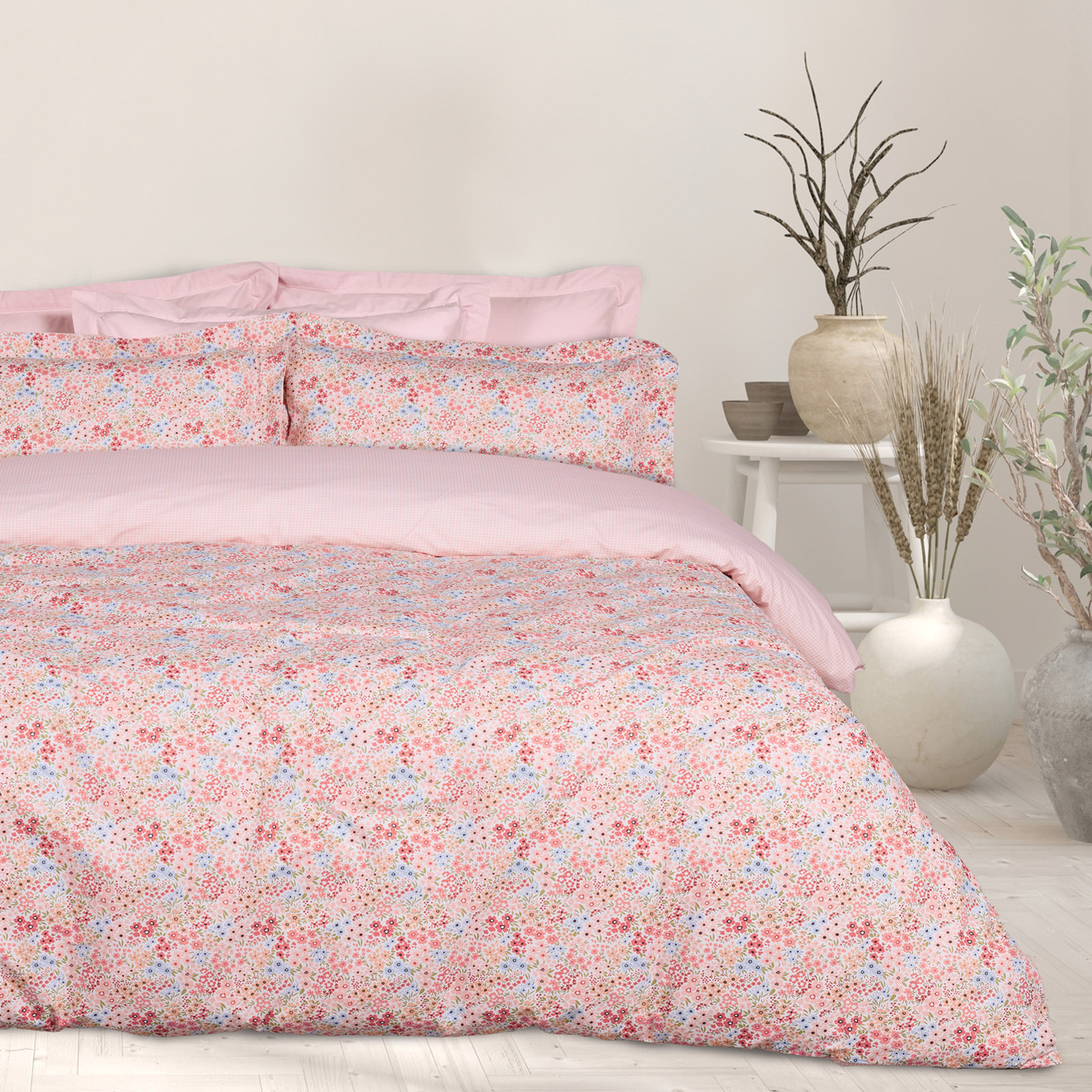 DAS HOME ΣΕΤ ΣΕΝΤΟΝΙΑ KING HAPPY 9671 PINK, SALMON