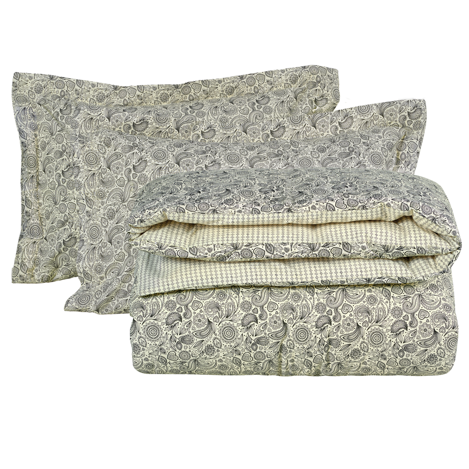 DAS HOME ΣΕΤ ΣΕΝΤΟΝΙΑ ΜΟΝΑ DAILY 3004 BLACK, WHITE