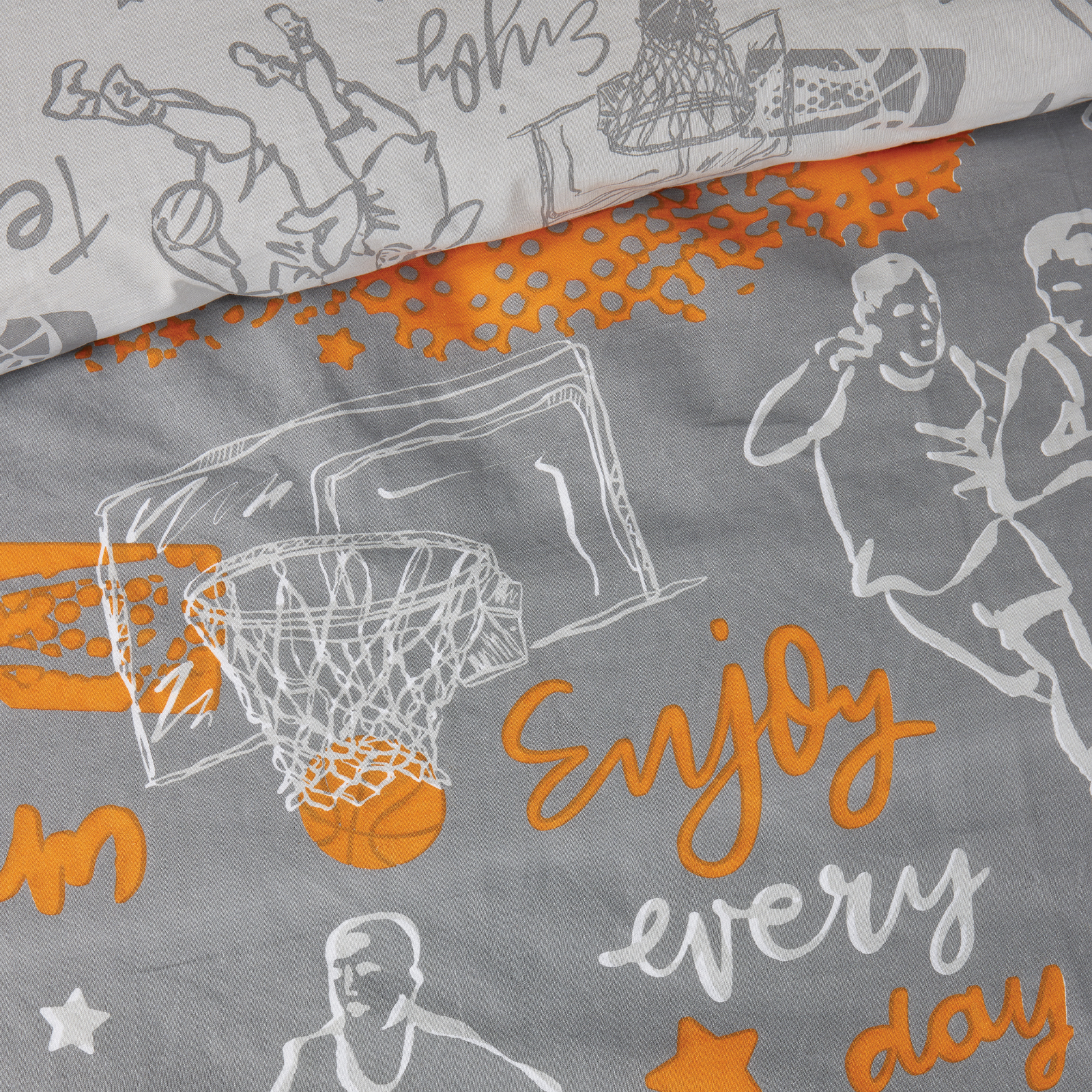 DAS KIDS ΣΕΤ ΣΕΝΤΟΝΙΑ ΜΟΝΑ 4941 GREY, ORANGE