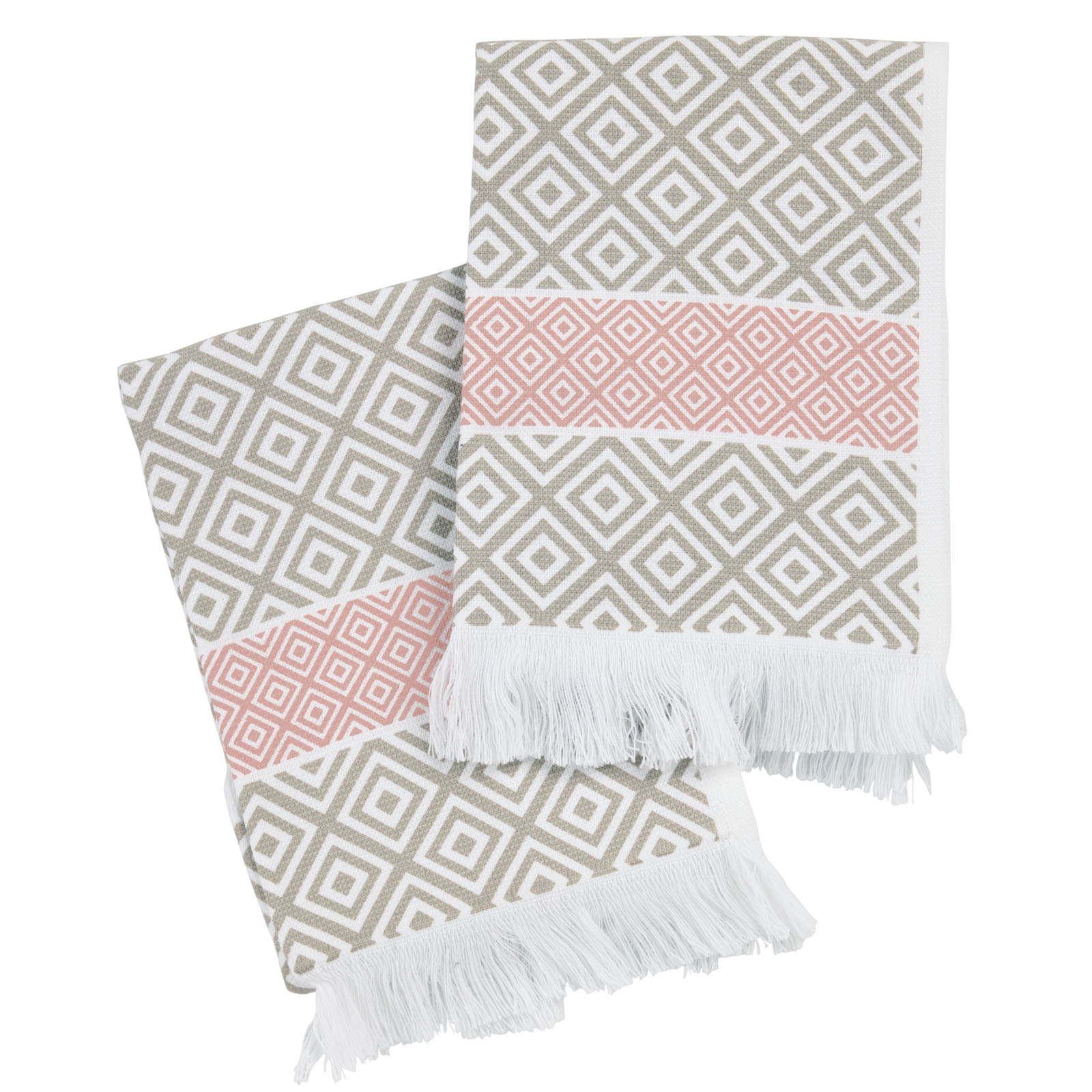 DAS HOME ΣΕΤ ΠΟΤΗΡΟΠΑΝΑ 2ΤΜΧ 30Χ50 0894 NUDE, TAUPE