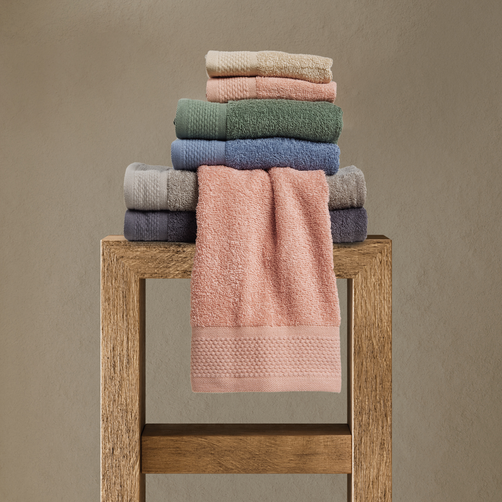 DAS HOME ΣΕΤ ΠΕΤΣΕΤΕΣ 3ΤΕΜΑΧΙΩΝ BEST 0834 GREY