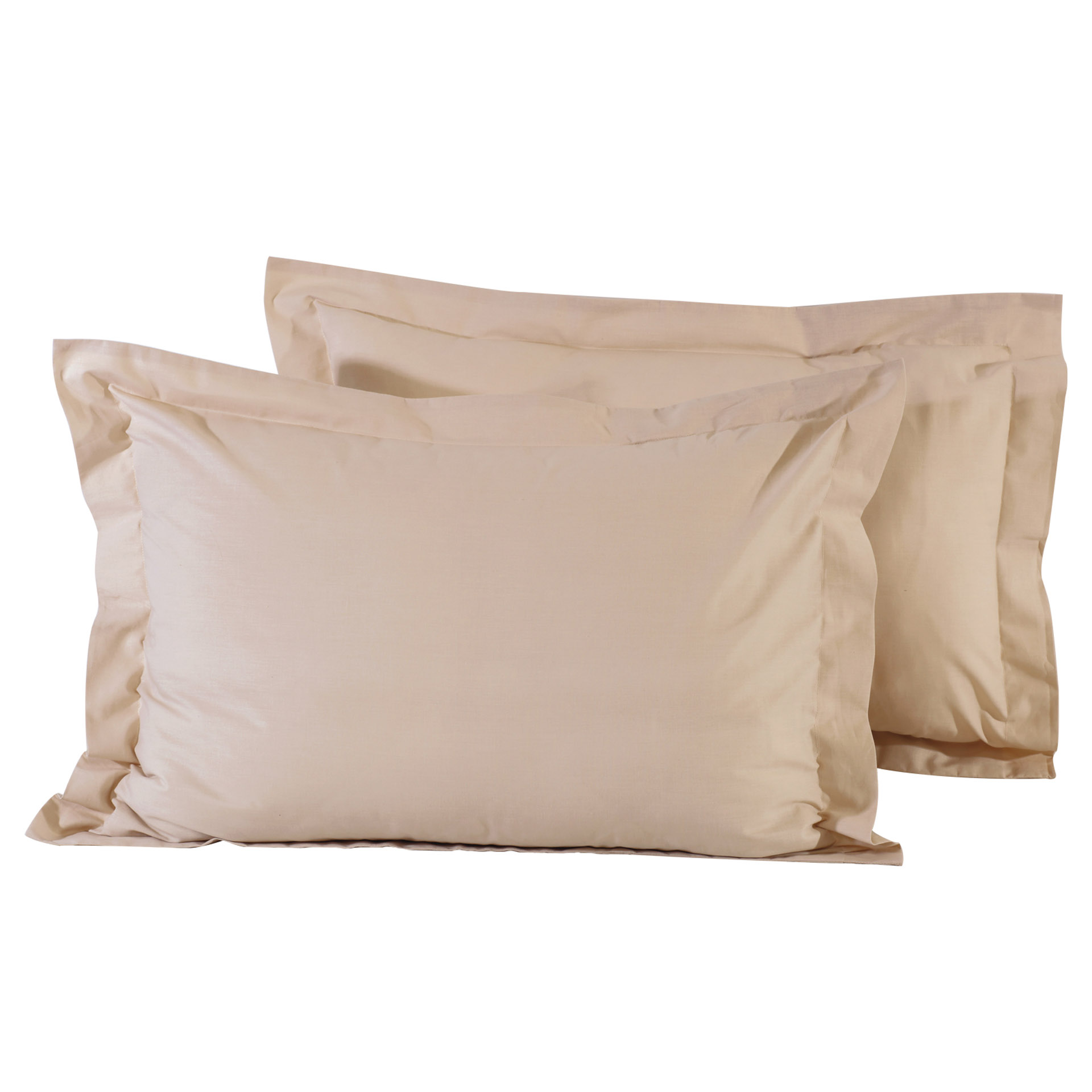 Μαξιλαροθήκες Σετ 2 Τεμαχίων Colour Collection Best Line 1002 Μπέζ