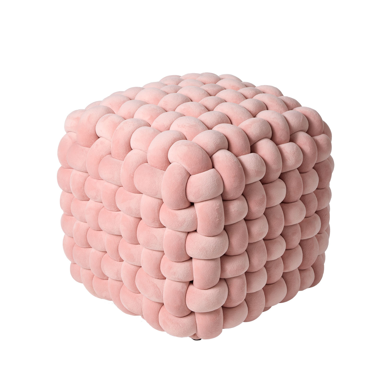 DAS HOME ΔΙΑΚΟΣΜΗΤΙΚΟ ΠΟΥΦ 43Χ43Χ40 2273 NUDE