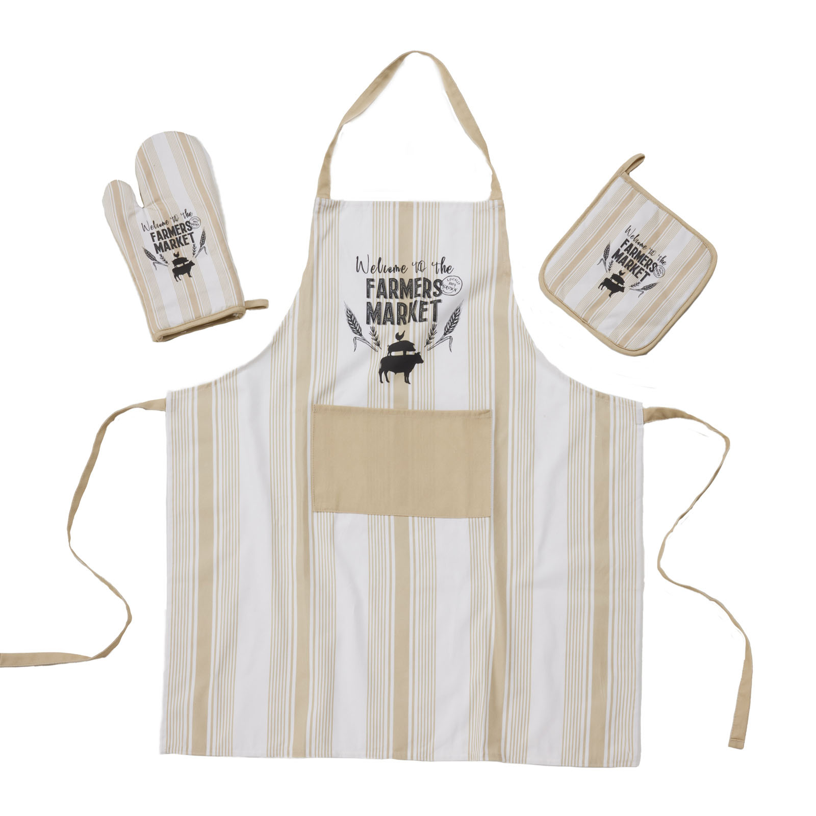 DAS HOME ΣΕΤ ΚΟΥΖΙΝΑΣ 3ΤΜΧ 0864 ECRU