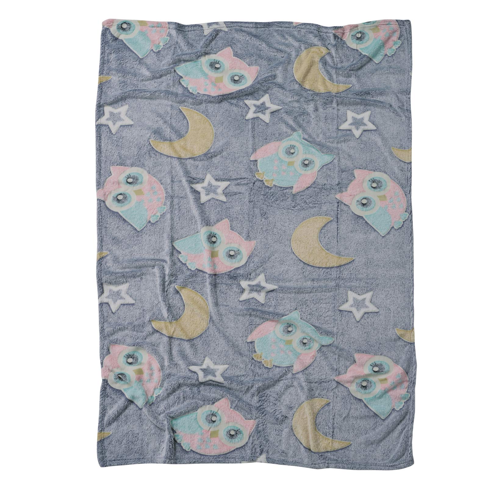 DAS BABY ΚΟΥΒΕΡΤΑ FLEECE 80X110 RELAX 4864 ΓΚΡΙ, ΚΙΤΡΙΝΟ, ΡΟΖ