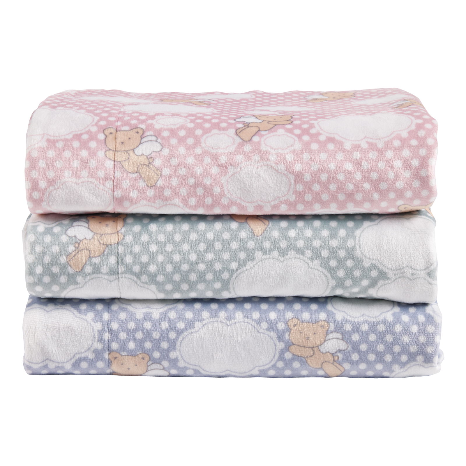 DAS BABY ΚΟΥΒΕΡΤΑ FLEECE 75X100 RELAX 4902 PINK