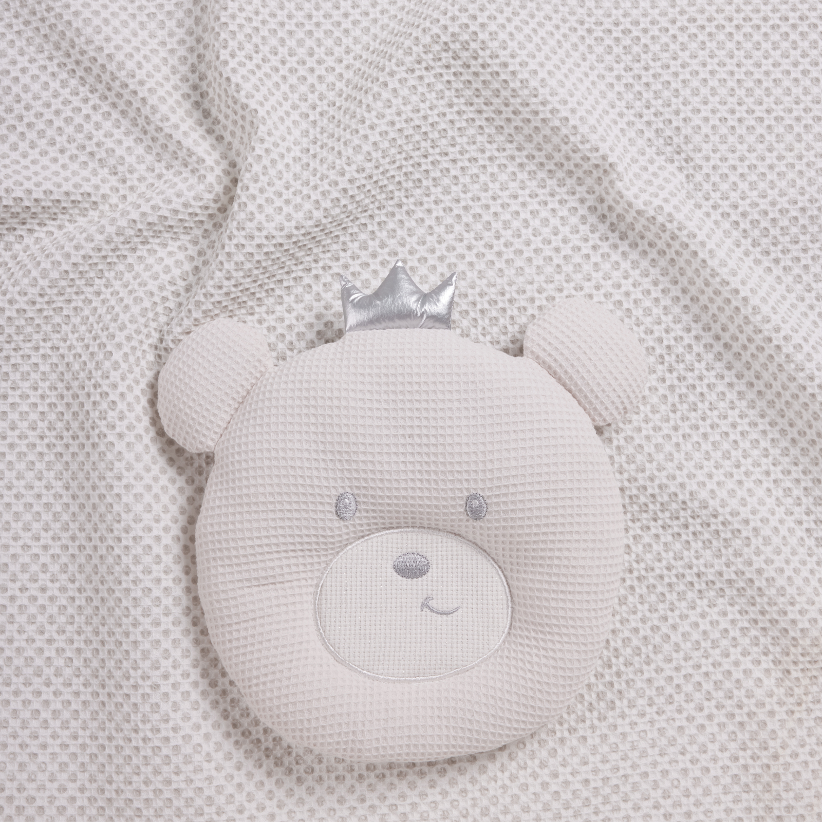 DAS BABY ΚΟΥΒΕΡΤΑ ΠΙΚΕ 75X100 RELAX 4958 GREY, WHITE