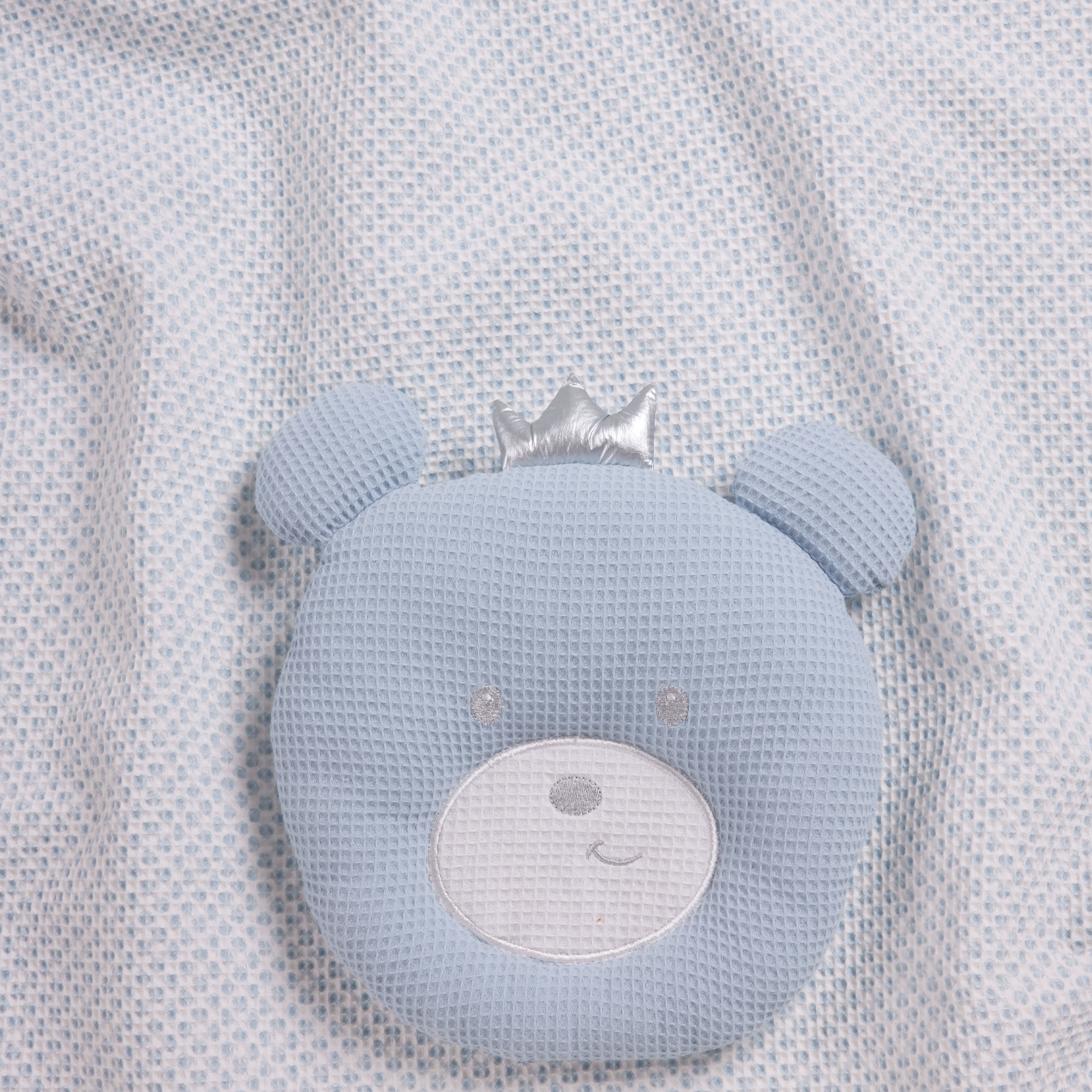 DAS BABY ΚΟΥΒΕΡΤΑ ΠΙΚΕ 75X100 RELAX 4959 BLUE, WHITE