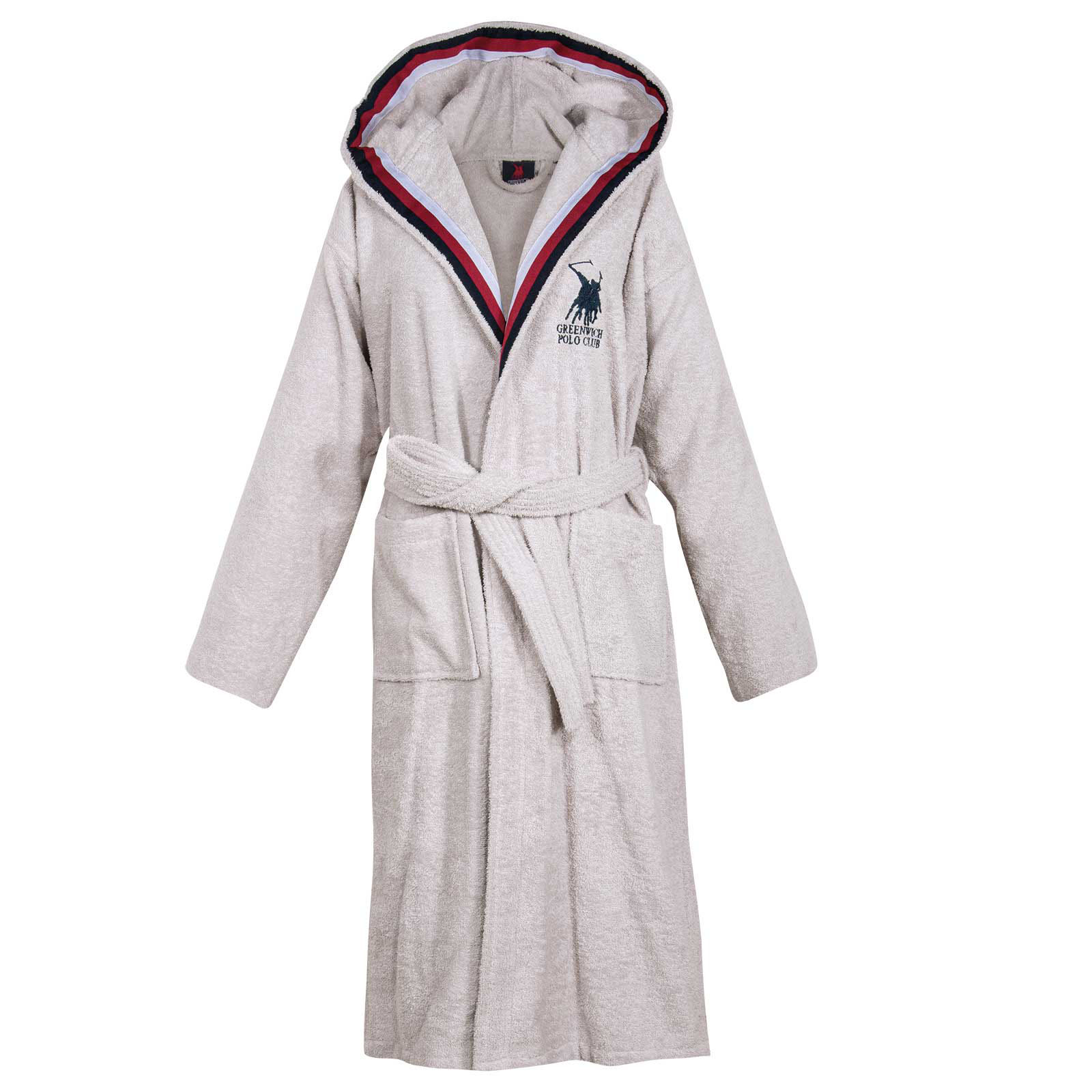Μπουρνούζι Greenwich Polo Club Essential 3064 Grey