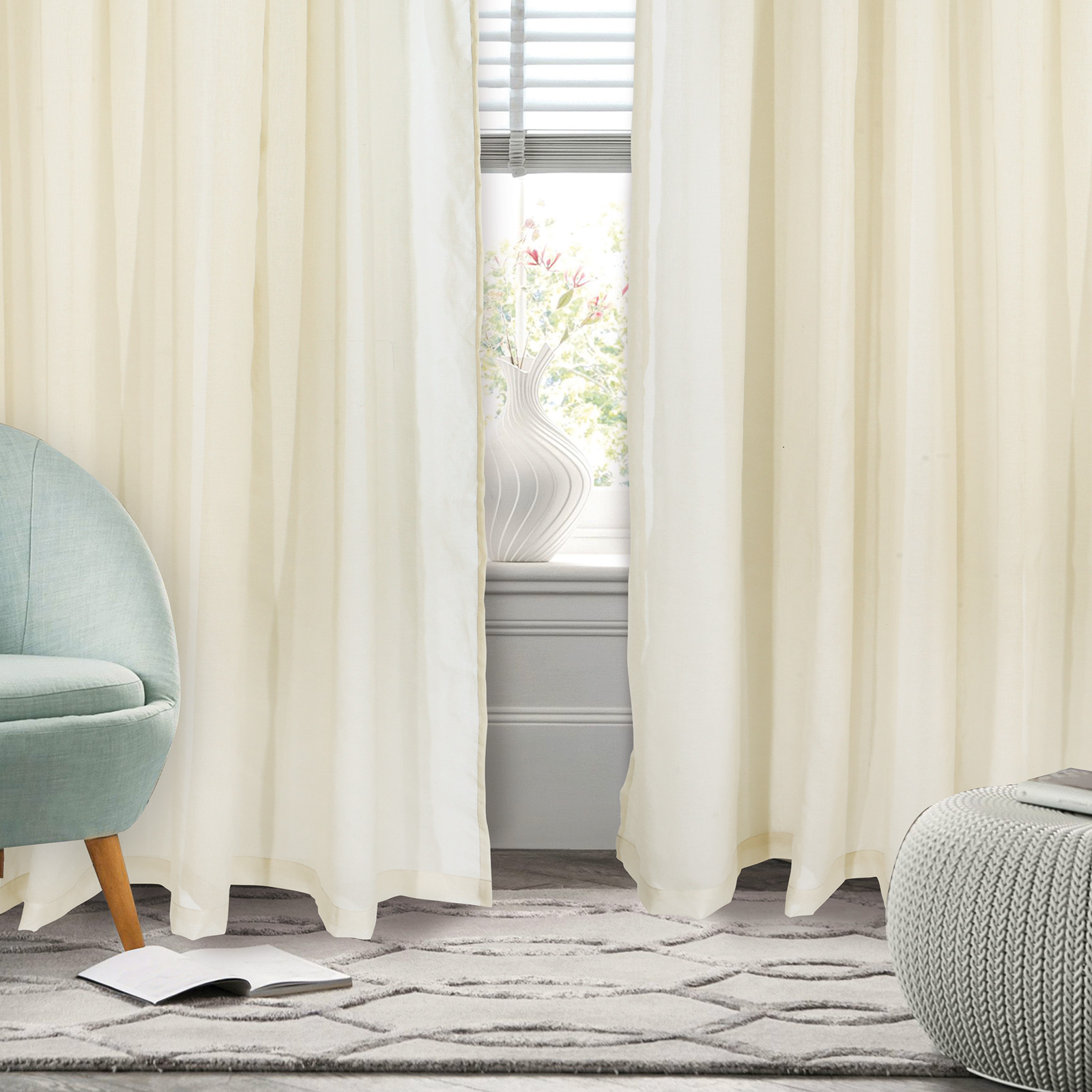 DAS HOME ΚΟΥΡΤΙΝΑ 300Χ270 ΜΕ ΤΡΕΣΑ 2193