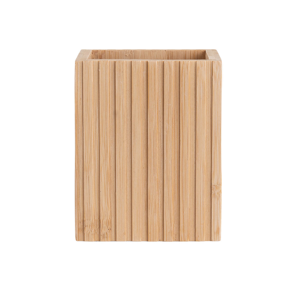 ESTIA ΘΗΚΗ ΟΔΟΝΤΟΒΟΥΡΤΣΑΣ BAMBOO ESSENTIALS ΤΕΤΡΑΓΩΝΗ 8.3x6.5x10.3cm