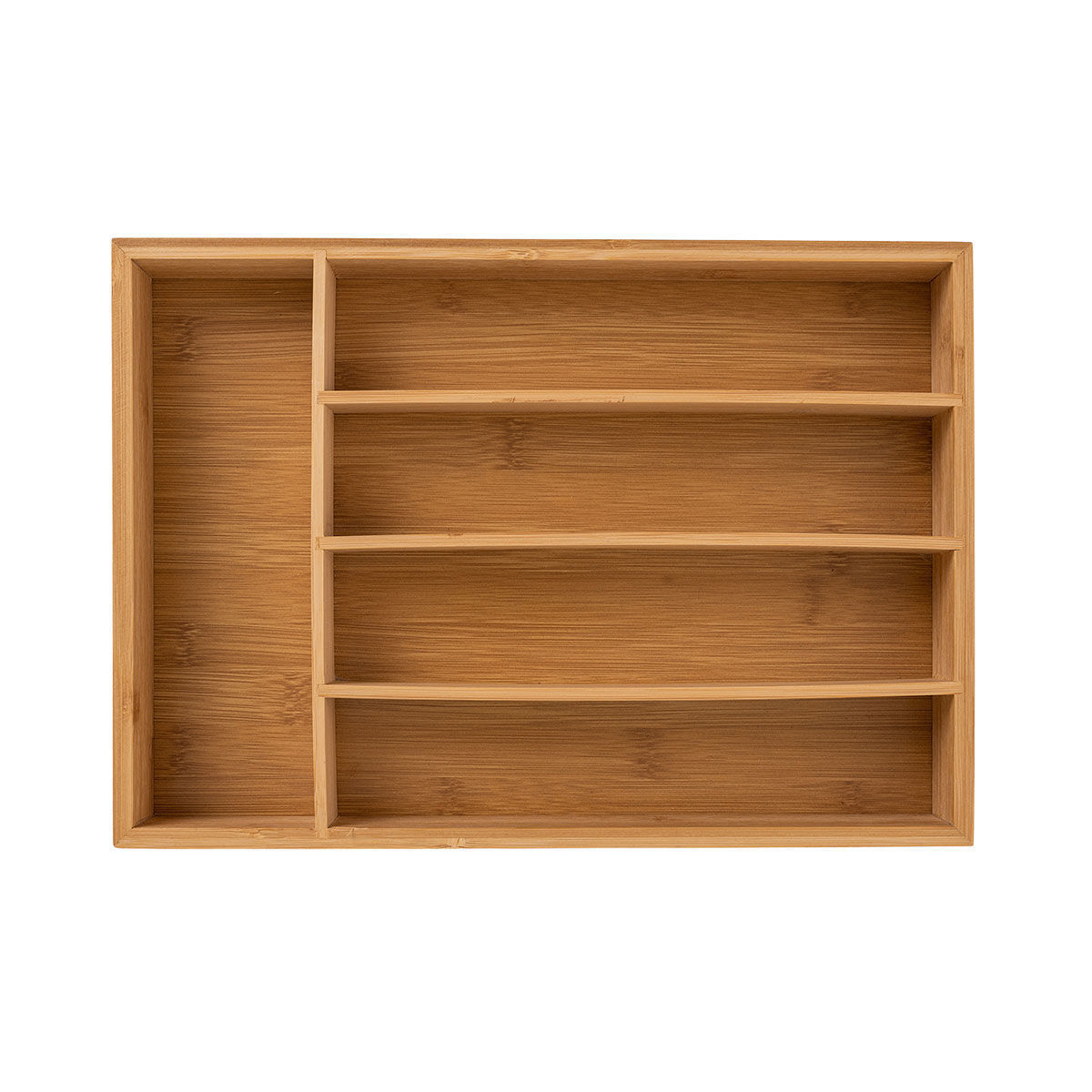 ESTIA ΘΗΚΗ ΣΥΡΤΑΡΙΟΥ ΓΙΑ ΜΑΧΑΙΡΟΠΙΡΟΥΝΑ BAMBOO ESSENTIALS 5 ΘΕΣΕΩΝ 33x23x4.5cm