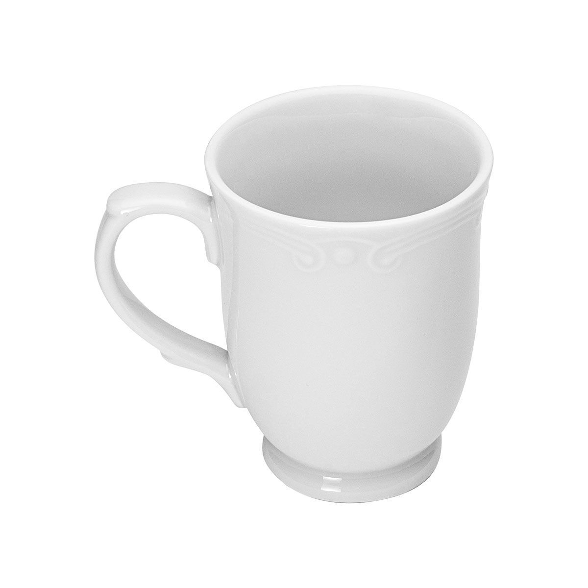 ESTIA ΚΟΥΠΑ ΤΟΥ ΚΑΦΕ ATHÉNÉE ΠΟΡΣΕΛΑΝΙΝΗ ΑΝΑΓΛΥΦΗ 340ml WHITE ESTIA ΚΟΥΠΑ ΤΟΥ ΚΑΦΕ ATHÉNÉE ΠΟΡΣΕΛΑΝΙΝΗ ΑΝΑΓΛΥΦΗ 340ml WHITE