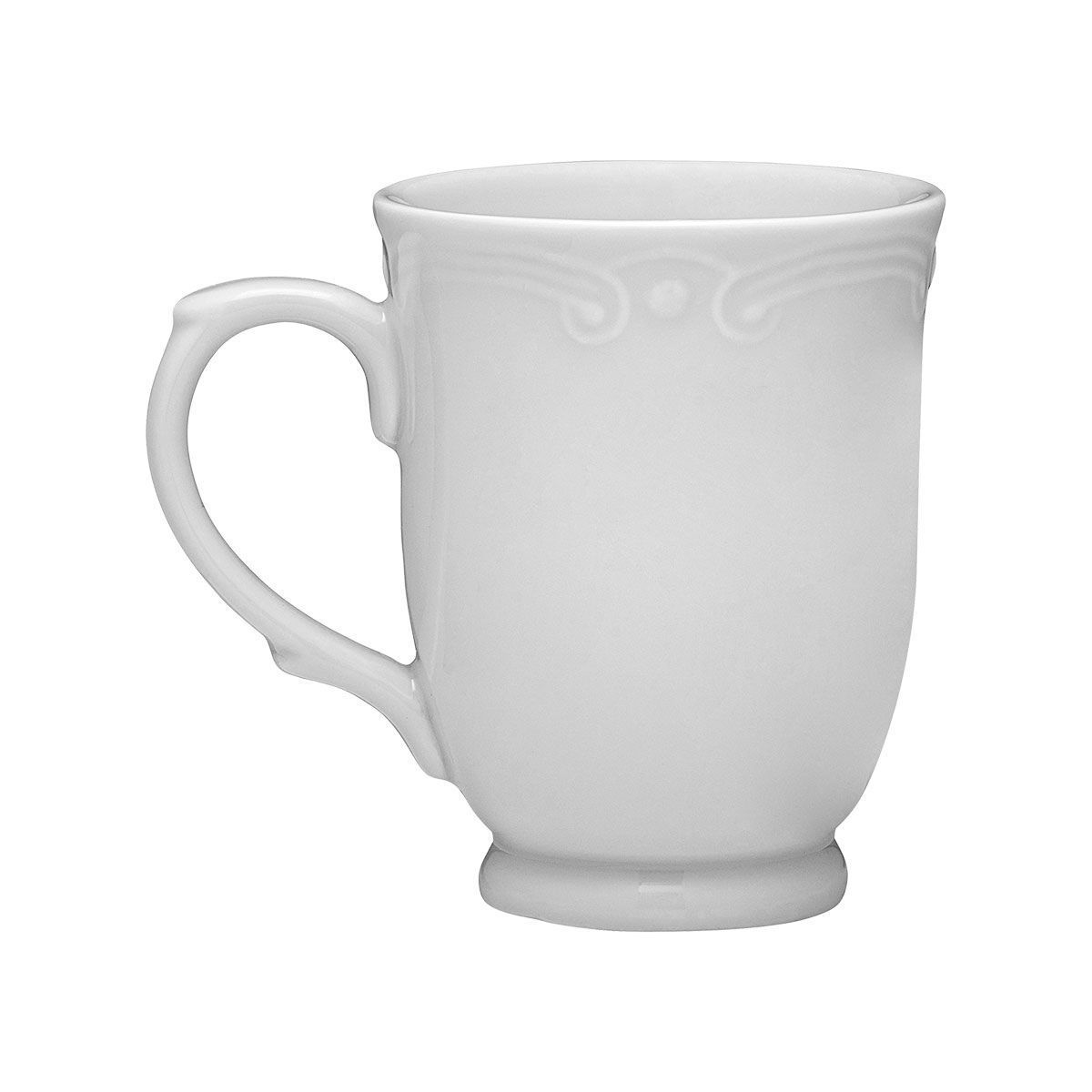 ESTIA ΚΟΥΠΑ ΤΟΥ ΚΑΦΕ ATHÉNÉE ΠΟΡΣΕΛΑΝΙΝΗ ΑΝΑΓΛΥΦΗ 340ml WHITE ESTIA ΚΟΥΠΑ ΤΟΥ ΚΑΦΕ ATHÉNÉE ΠΟΡΣΕΛΑΝΙΝΗ ΑΝΑΓΛΥΦΗ 340ml WHITE