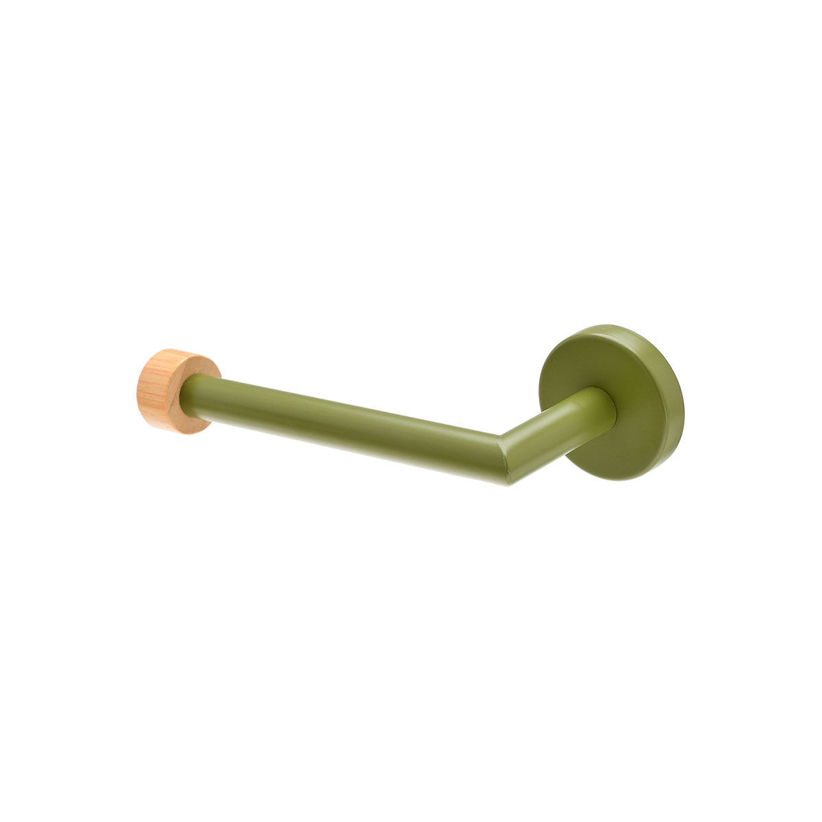 ESTIA ΧΑΡΤΟΘΗΚΗ ΕΠΙΤΟΙΧΙΑ BAMBOO ESSENTIALS ΜΕΤΑΛΛΙΚΗ OLIVE GREEN