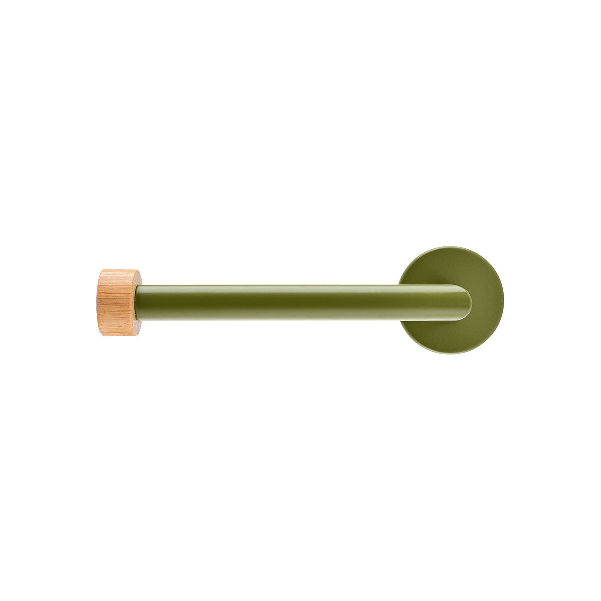 ESTIA ΧΑΡΤΟΘΗΚΗ ΕΠΙΤΟΙΧΙΑ BAMBOO ESSENTIALS ΜΕΤΑΛΛΙΚΗ OLIVE GREEN