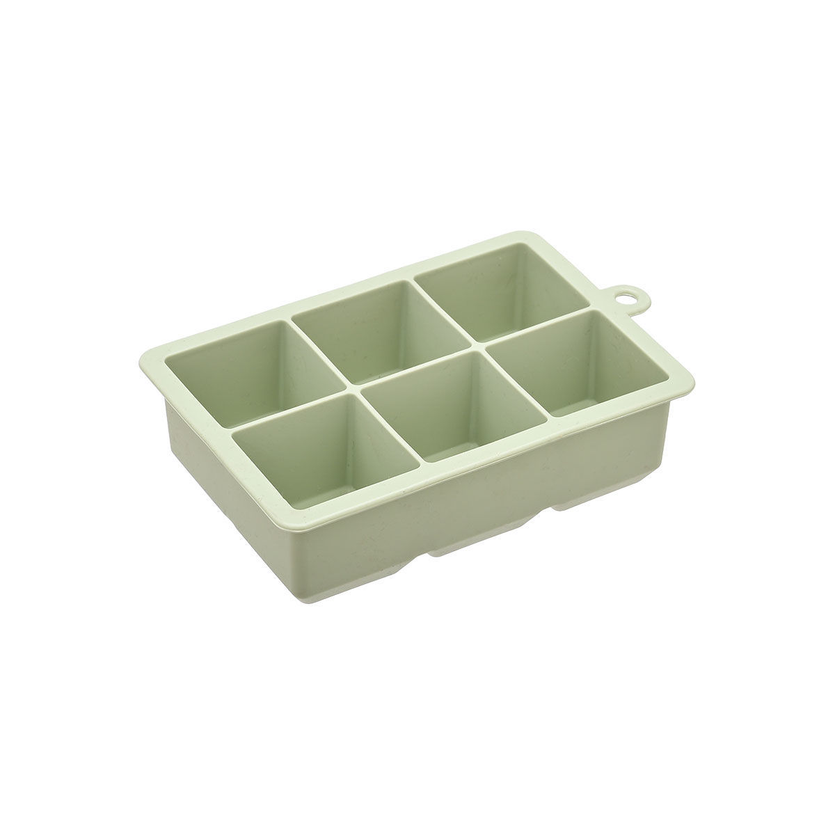 ESTIA ΠΑΓΟΘΗΚΗ ΣΙΛΙΚΟΝΗΣ 6 ΘΕΣΕΩΝ MINT GREEN 16x10x4 cm