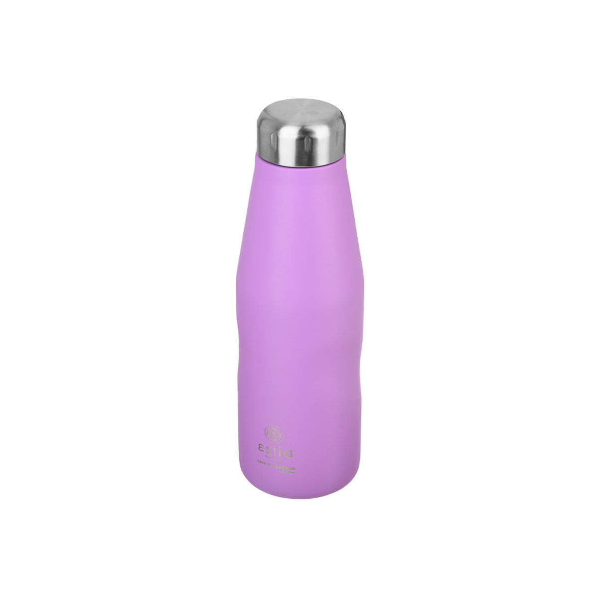 ESTIA ΘΕΡΜΟΣ TRAVEL FLASK SAVE THE AEGEAN 500ml MATTE PURPLE