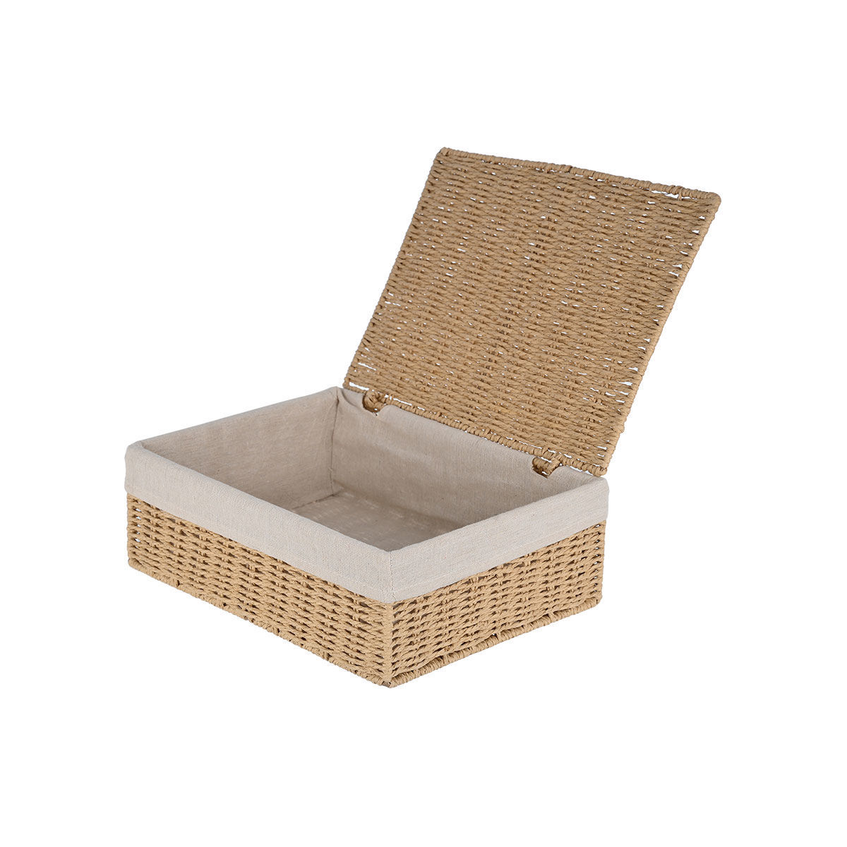 ESTIA ΚΟΥΤΙ ΑΠΟΘΗΚΕΥΣΗΣ & ΟΡΓΑΝΩΣΗΣ BOTANICA 32x24x12cm ΜΕ ΕΣΩΤΕΡΙΚΗ ΕΠΕΝΔΥΣΗ & ΚΑΠΑΚΙ