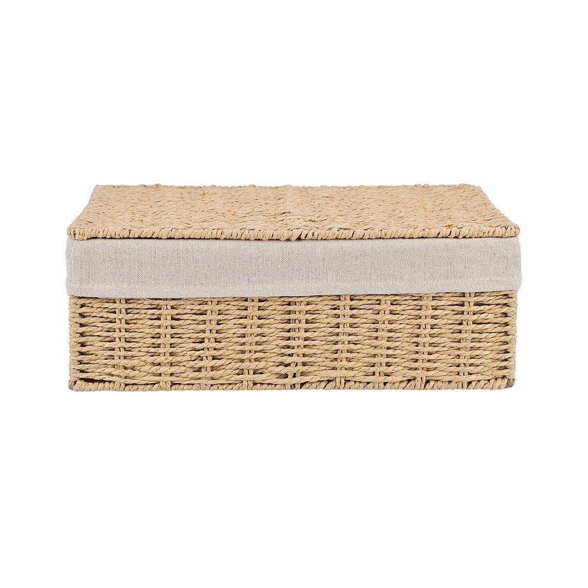 ESTIA ΚΟΥΤΙ ΑΠΟΘΗΚΕΥΣΗΣ & ΟΡΓΑΝΩΣΗΣ BOTANICA 36x27x13cm ΜΕ ΕΣΩΤΕΡΙΚΗ ΕΠΕΝΔΥΣΗ & ΚΑΠΑΚΙ