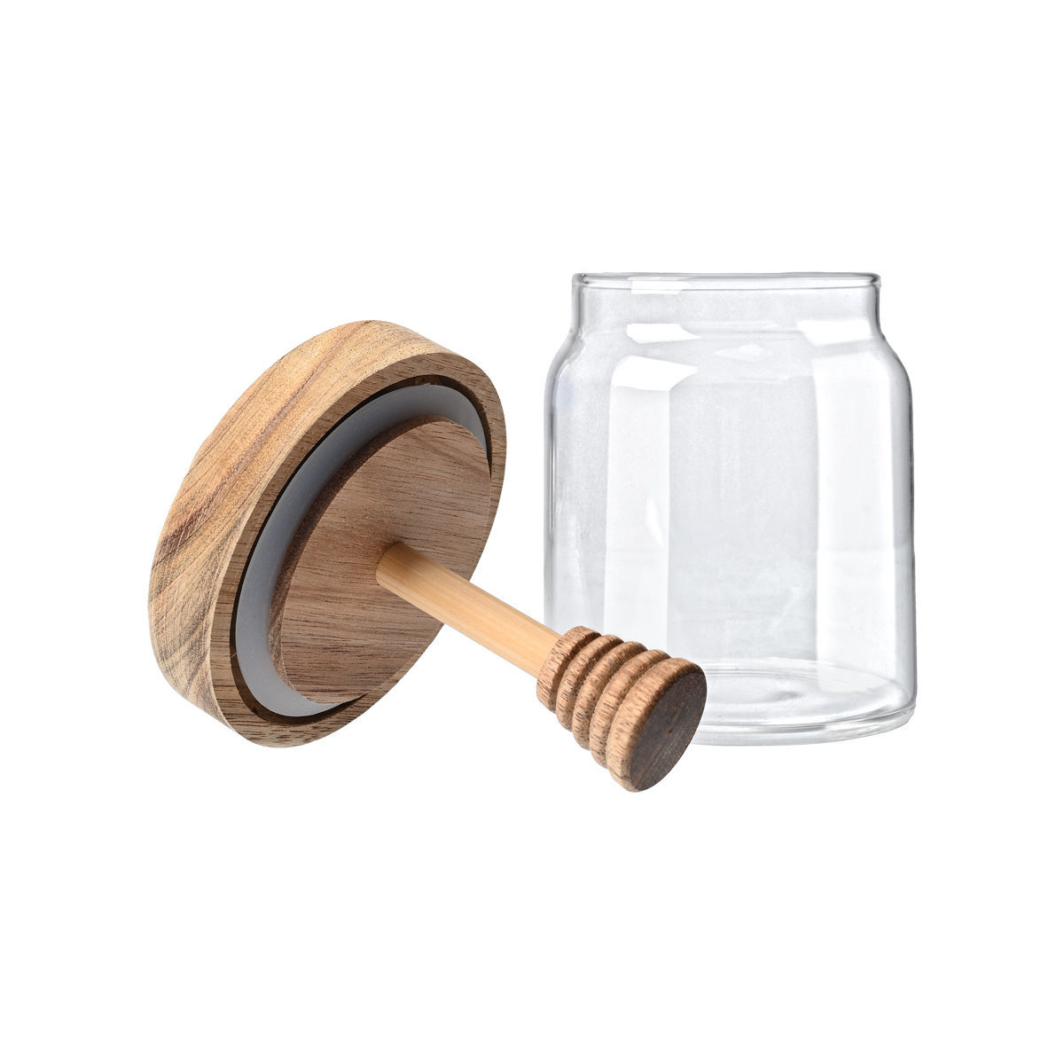 ESTIA ΔΟΧΕΙΟ ΜΕΛΙΟΥ ACACIA ΓΥΑΛΙΝΟ 450ml 9x9x13.5cm ΜΕ ΚΟΥΤΑΛΙ ΜΕΛΙΟΥ ESTIA ΔΟΧΕΙΟ ΜΕΛΙΟΥ ACACIA ΓΥΑΛΙΝΟ 450ml 9x9x13.5cm ΜΕ ΚΟΥΤΑΛΙ ΜΕΛΙΟΥ