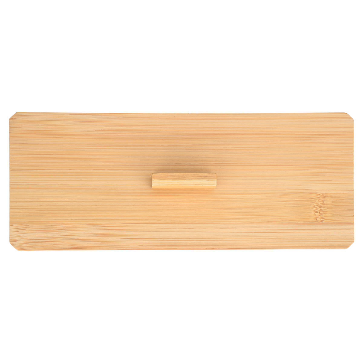 ESTIA ΚΟΥΤΙ ΑΠΟΘΗΚΕΥΣΗΣ & ΟΡΓΑΝΩΣΗΣ BAMBOO ESSENTIALS ΟΡΘΟΓΩΝΙΟ 23.3x9.4x8.8cm ΜΕ ΚΑΠΑΚΙ