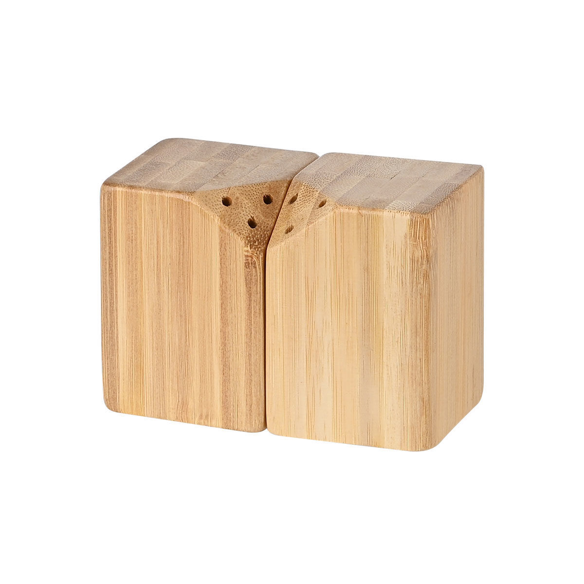 Δοχείο Για Αλάτι&amp;Πιπέρι Bamboo Essentials Με Μαγνήτη Σέτ 2 Τεμαχίων Estia 01-19730