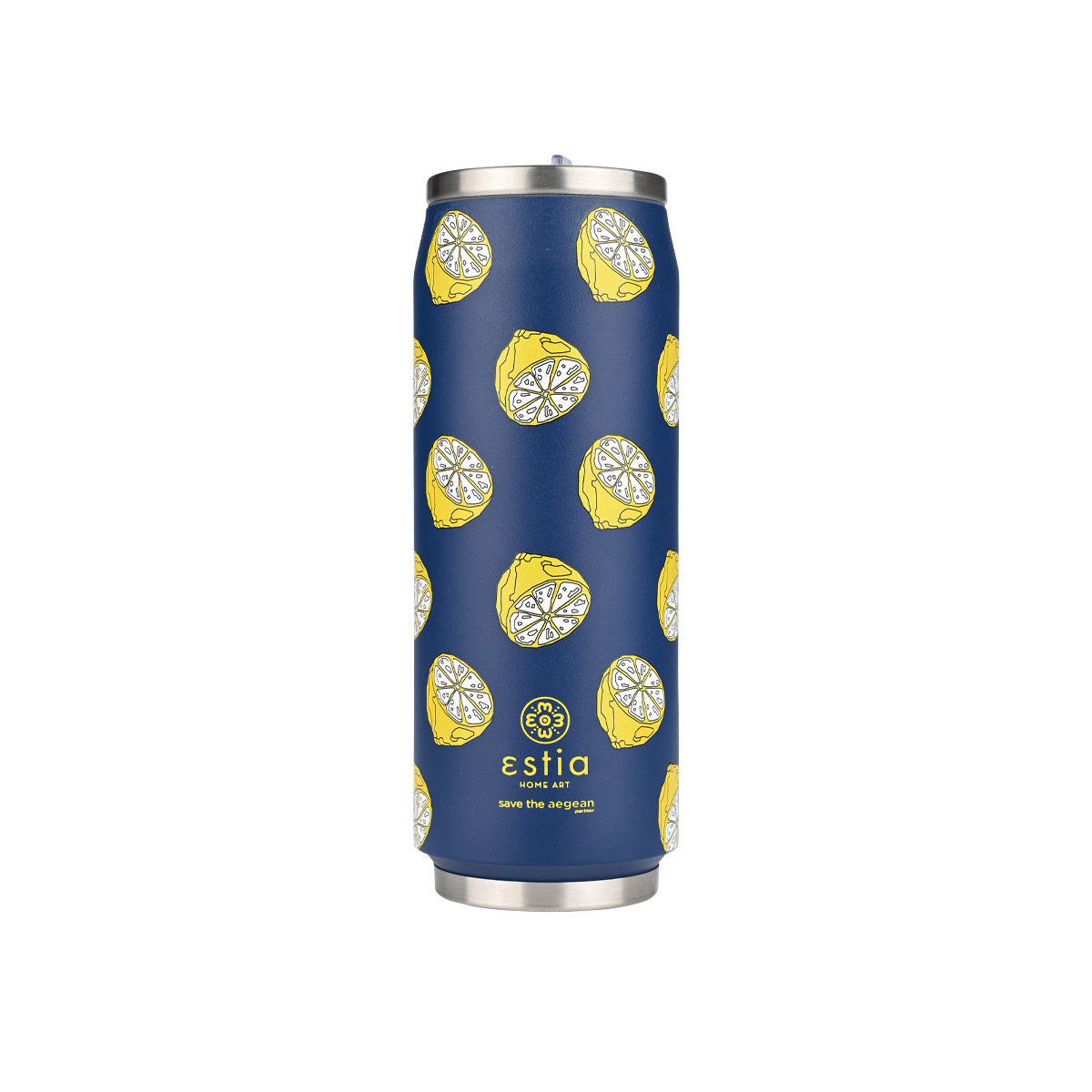ESTIA ΘΕΡΜΟΣ TRAVEL CUP SAVE THE AEGEAN 500ml CITRUS INFUSION