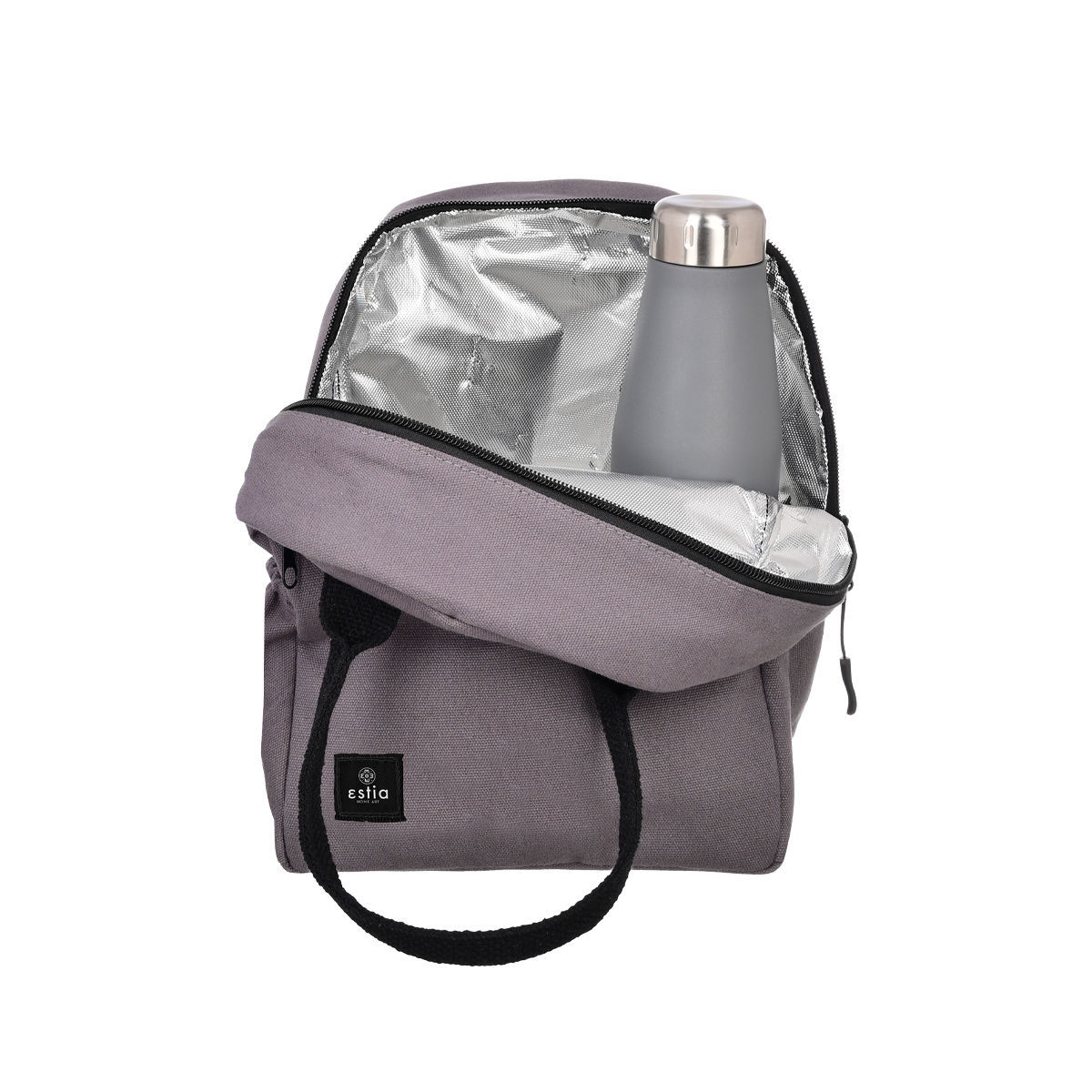 ESTIA ΤΣΑΝΤΑ ΦΑΓΗΤΟΥ MY COOL BAG ΙΣΟΘΕΡΜΙΚΗ 7lt FJORD GREY