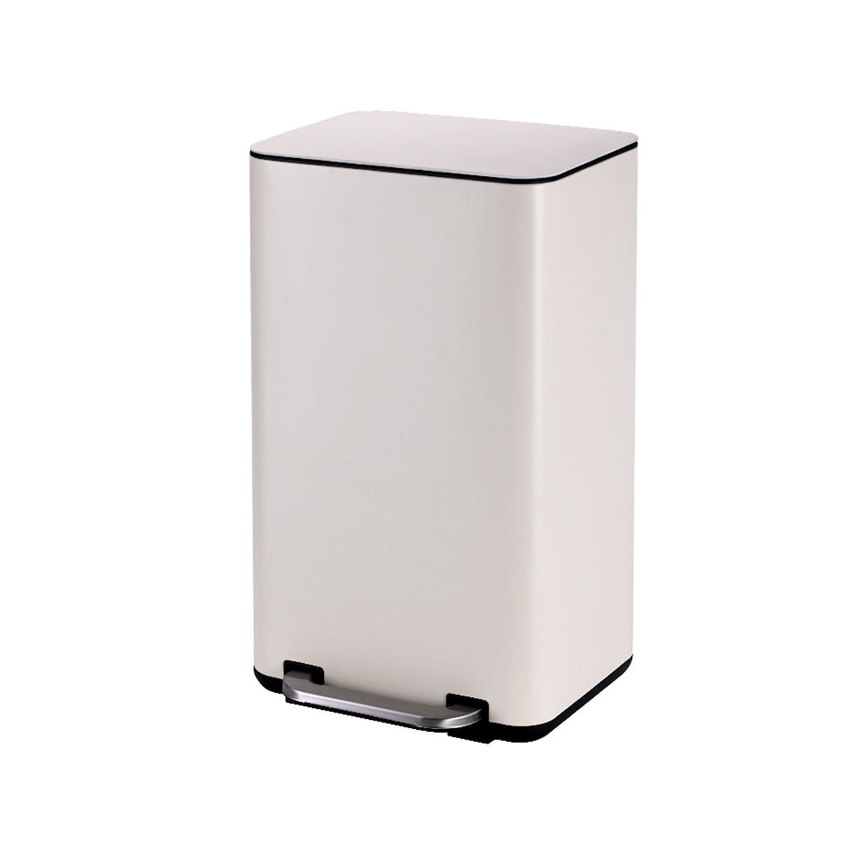 ESTIA ΚΑΔΟΣ ΑΠΟΡΡΙΜΑΤΩΝ CUBIC SOFT CLOSE 30lt IVORY ESTIA ΚΑΔΟΣ ΑΠΟΡΡΙΜΑΤΩΝ CUBIC SOFT CLOSE 30lt IVORY