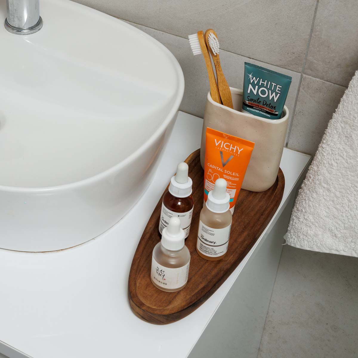 ESTIA ΔΙΣΚΟΣ ΣΕΡΒΙΡΙΣΜΑΤΟΣ ALLURE ΟΒΑΛ 30x12x2cm