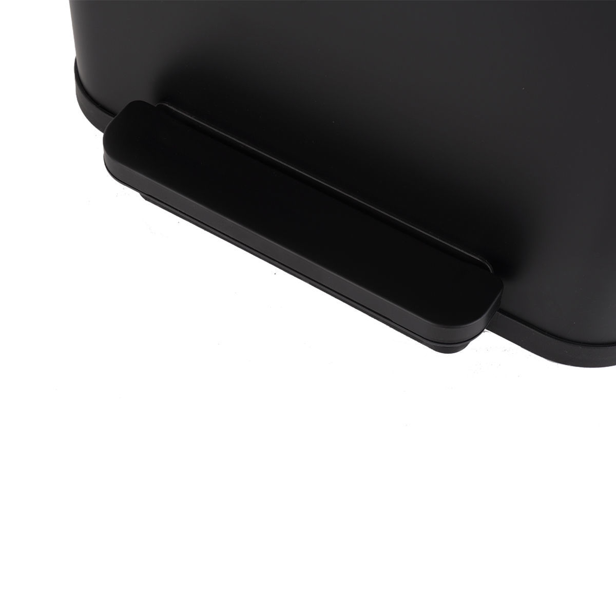 ESTIA ΚΑΔΟΣ ΑΠΟΡΡΙΜΑΤΩΝ FLATOP SOFT CLOSE 50lt ΜΑΤ ΜΑΥΡΟΣ