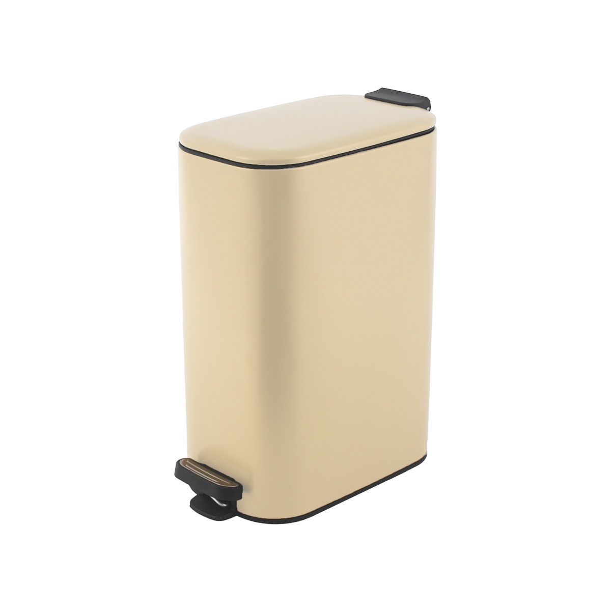 ESTIA ΚΑΔΟΣ ΑΠΟΡΡΙΜΑΤΩΝ SOFT CLOSE SLIM 30lt ΜΑΤ ΜΠΕΖ