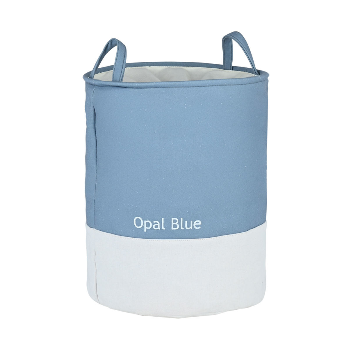 ESTIA ΚΑΛΑΘΙ ΑΠΛΥΤΩΝ TONE LAB ΜΕ ΧΕΡΟΥΛΙΑ 35x35x50cm OPAL BLUE
