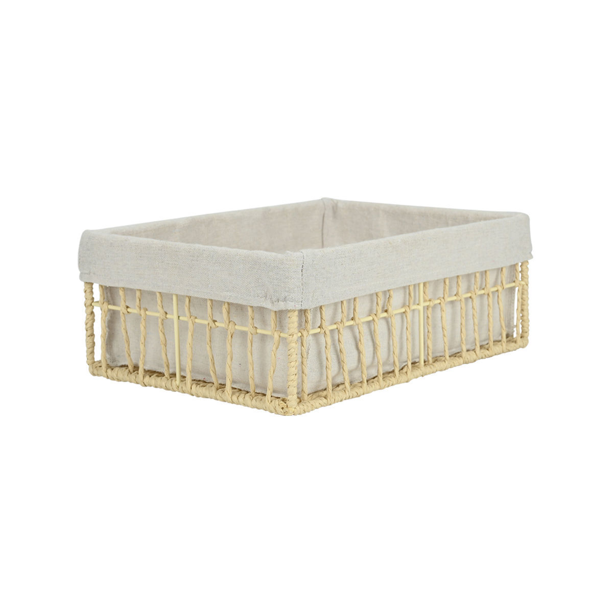 ESTIA ΚΑΛΑΘΙ ΑΠΟΘΗΚΕΥΣΗΣ & ΟΡΓΑΝΩΣΗΣ NEST 32×24×12cm ΜΠΕΖ