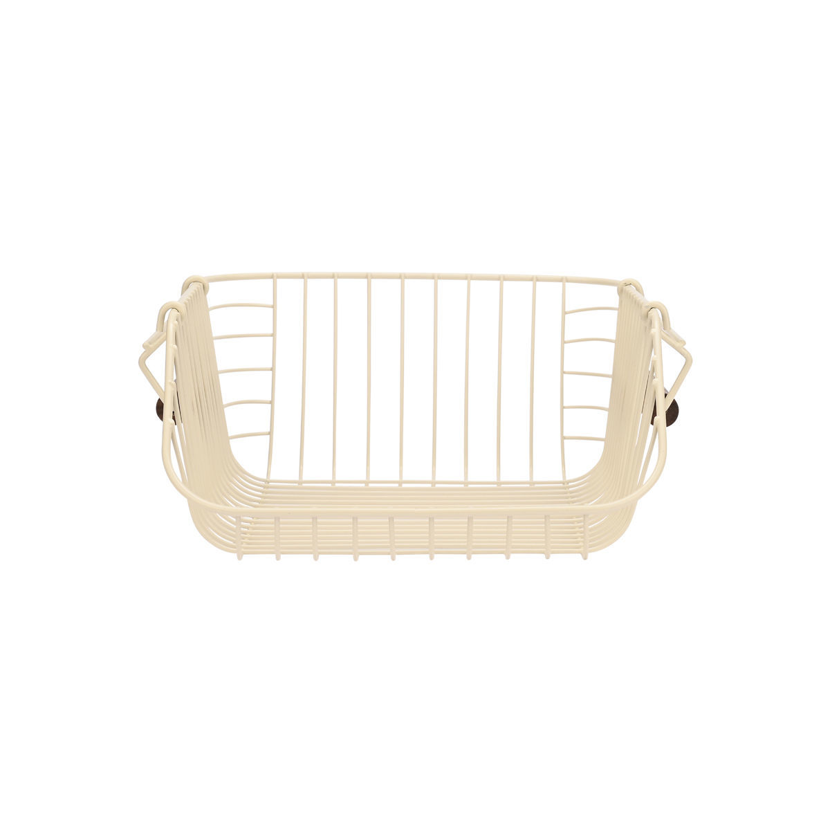 ESTIA ΚΑΛΑΘΙ ΟΡΓΑΝΩΣΗΣ ALLURE ΜΕΤΑΛΛΙΚΟ 26.5x29.5x16cm ΣΤΟΙΒΑΖΟΜΕΝΟ IVORY