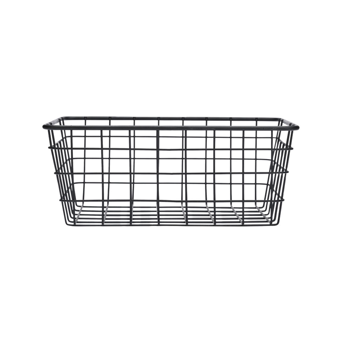 ESTIA ΚΑΛΑΘΙ ΟΡΓΑΝΩΣΗΣ ΜΕΤΑΛΛΙΚΟ 22x16x12cm ΜΑΥΡΟ ESTIA ΚΑΛΑΘΙ ΟΡΓΑΝΩΣΗΣ ΜΕΤΑΛΛΙΚΟ 22x16x12cm ΜΑΥΡΟ
