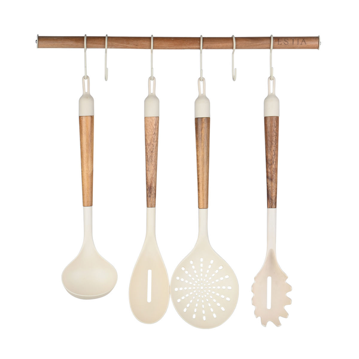 ESTIA ΚΡΕΜΑΣΤΡΑ ΚΟΥΖΙΝΑΣ ALLURE ΕΠΙΤΟΙΧΙΑ ΜΕ ΓΑΝΤΖΟΥΣ 6 ΘΕΣΕΩΝ