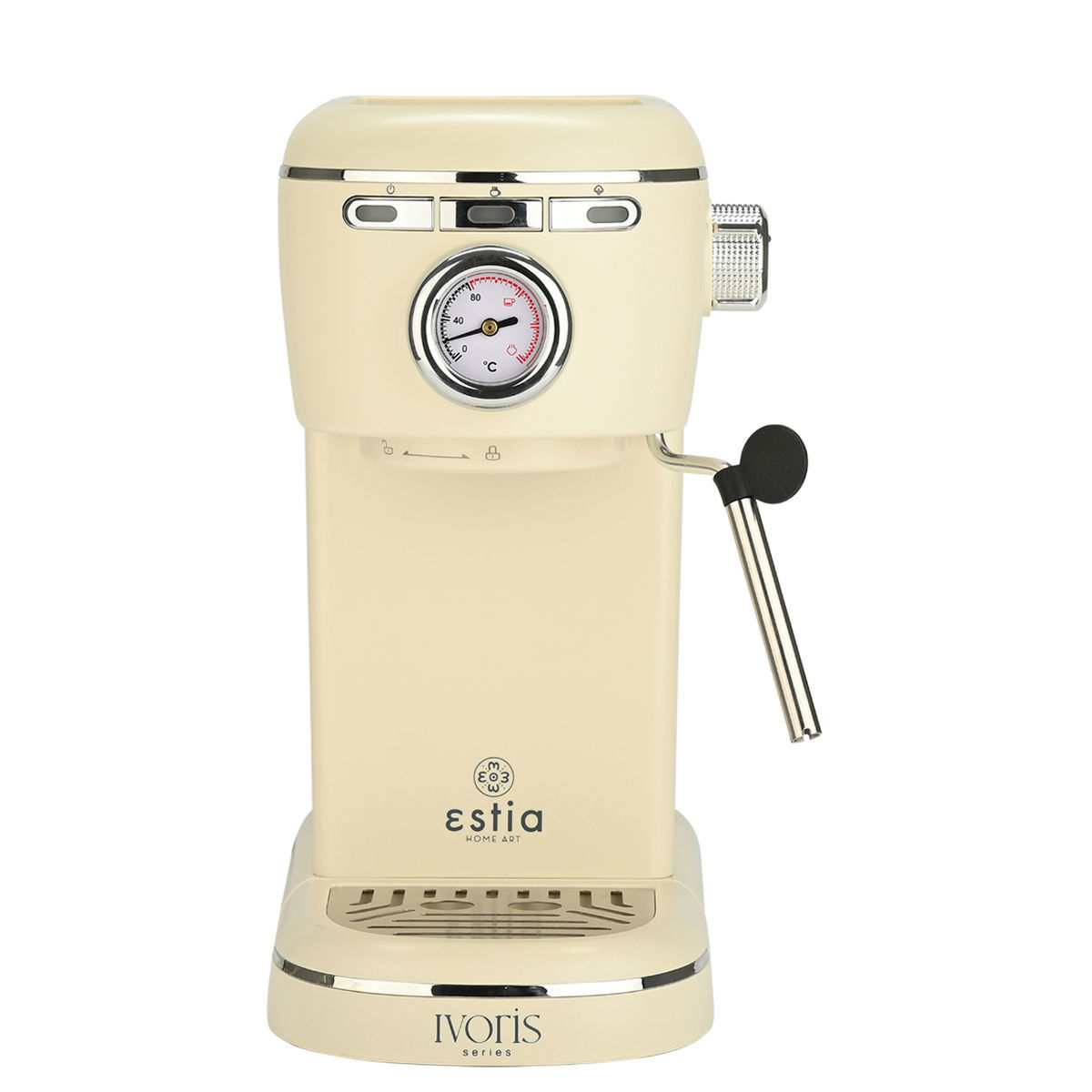 ESTIA ΜΗΧΑΝΗ ESPRESSO IVORIS 1100w 20bar 1.2lt