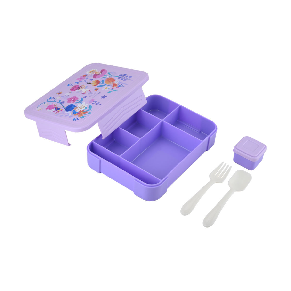 ESTIA ΠΑΙΔΙΚΟ ΦΑΓΗΤΟΔΟΧΕΙΟ SAVE THE AEGEAN 1330ml ΜΕ 5 ΘΗΚΕΣ FAIRY TALES