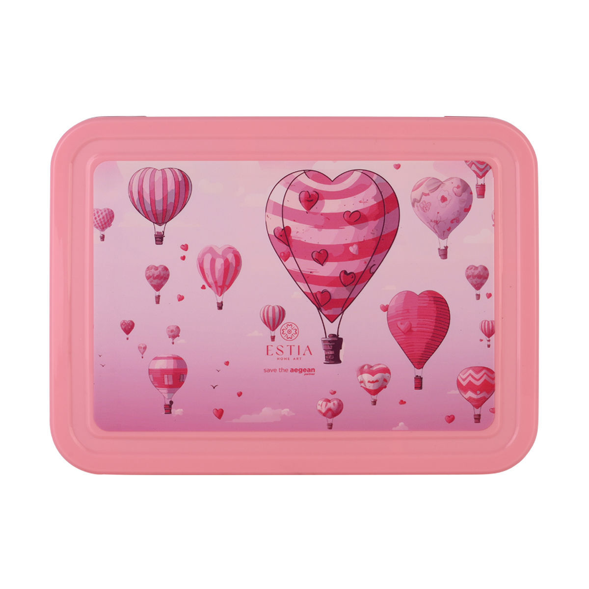 ESTIA ΠΑΙΔΙΚΟ ΦΑΓΗΤΟΔΟΧΕΙΟ SAVE THE AEGEAN 1330ml ΜΕ 5 ΘΗΚΕΣ LOVE ASCEND