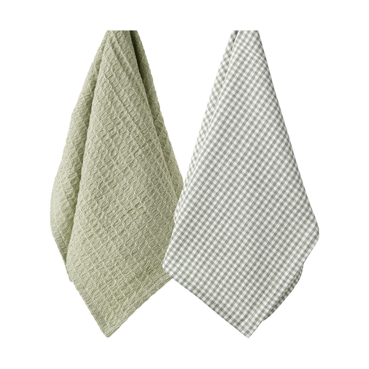 ESTIA ΠΕΤΣΕΤΑ ΚΟΥΖΙΝΑΣ PICCOLO 45x65cm ΓΚΡΙ ΣΕΤ 2ΤΕΜ.