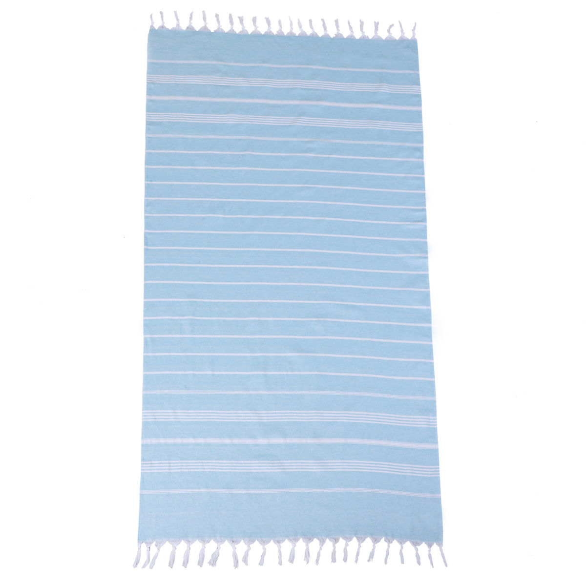 ESTIA ΠΕΤΣΕΤΑ ΘΑΛΑΣΣΗΣ AZURE STRIPES ΒΑΜΒΑΚΕΡΗ 80x170cm ΓΑΛΑΖΙΟ