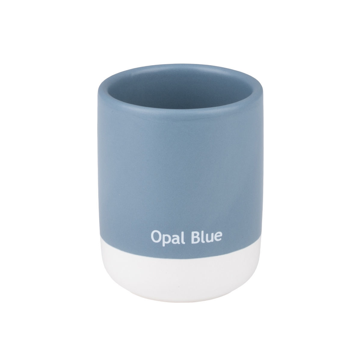 ESTIA ΠΟΤΗΡΑΚΙ ΜΠΑΝΙΟΥ TONE LAB ΚΕΡΑΜΙΚΟ OPAL BLUE
