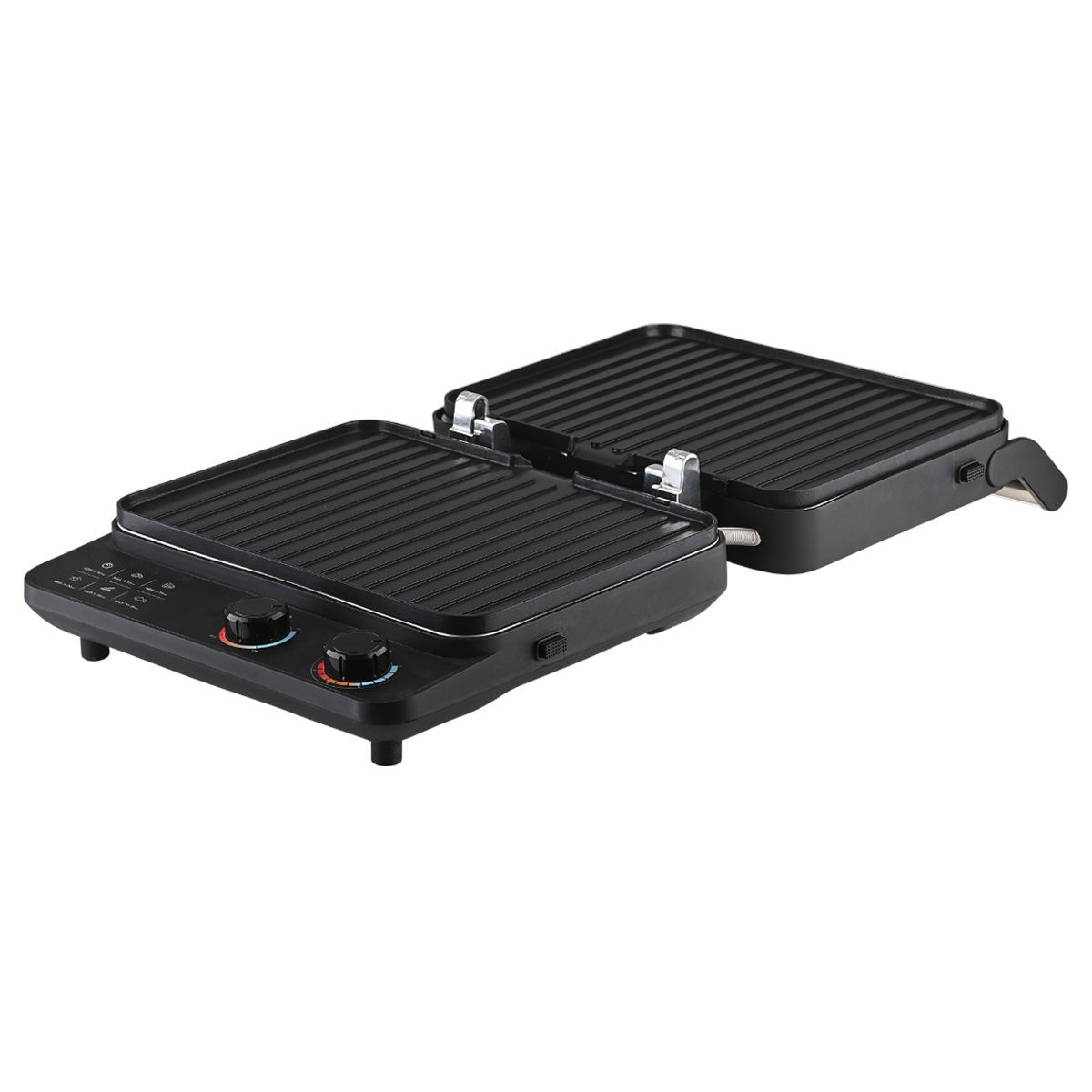 ESTIA ΣΑΝΤΟΥΙΤΣΙΕΡΑ ΓΚΡΙΛΙΕΡΑ INOXSENSE 4 ΘΕΣΕΩΝ 2000W ΜΕ ΑΠΟΣΠΩΜΕΝΕΣ ΑΝΤΙΚΟΛΛΗΤΙΚΕΣ ΠΛΑΚΕΣ